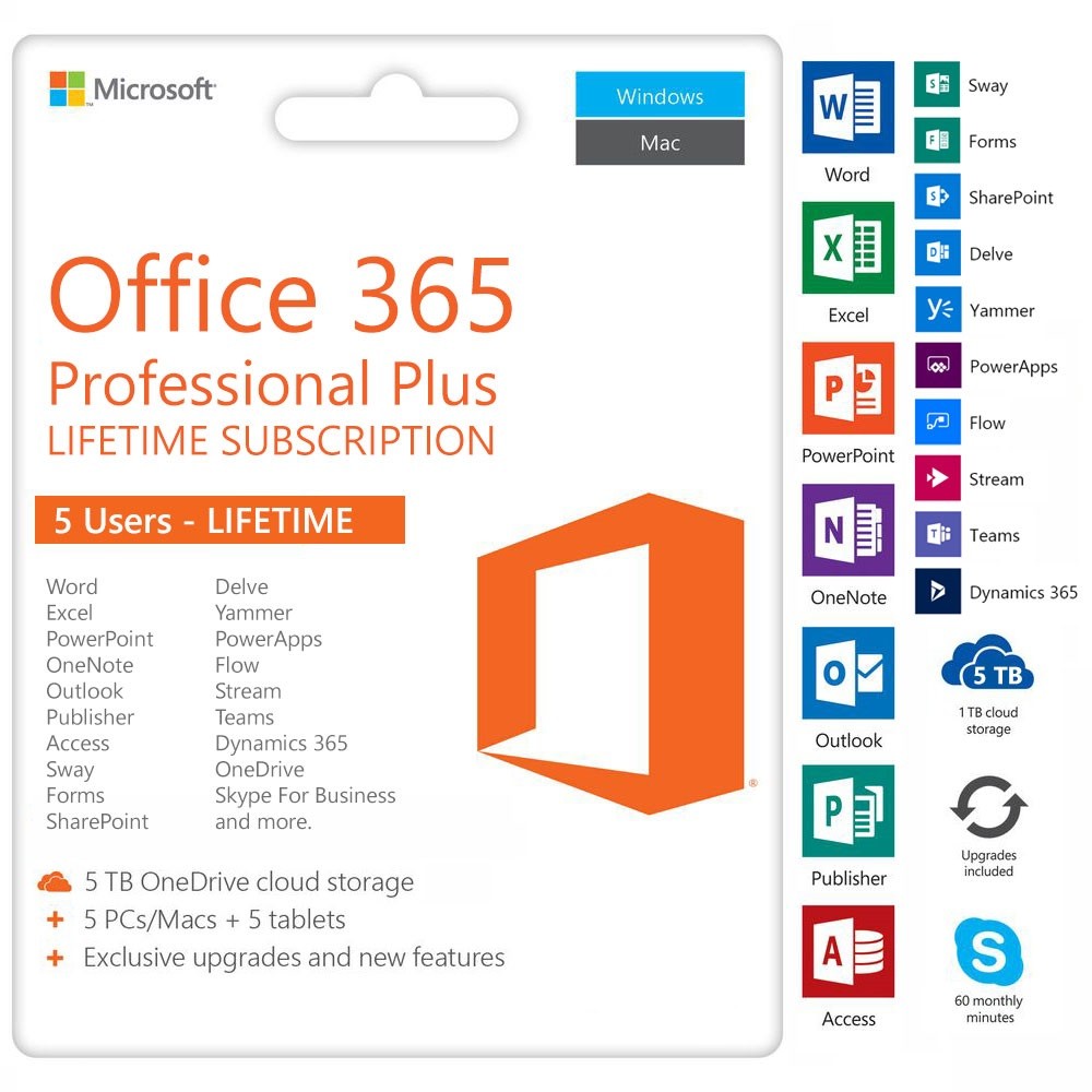 office 365 for mac features